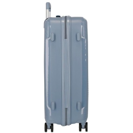 Roll Road Orbit 5499322 Trolley Grande 75X48,5X28 cm 4 Ruote Rigido Azzurro