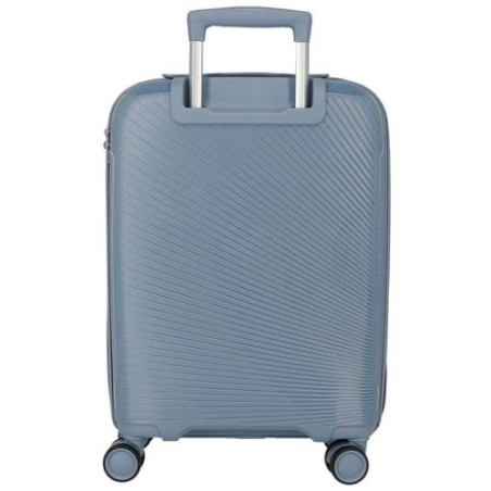 Roll Road Orbit 5499122 Trolley Cabina 54X37X20 cm 4 Ruote Rigido Azzurro