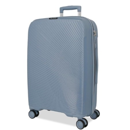 Roll Road Orbit 5499222 Trolley Medio 64X42,5X24 cm 4 Ruote Rigido Azzurro