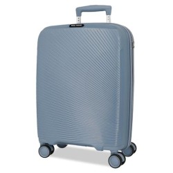 Roll Road ORBIT 5499422 Set 3 Trolley Grande Medio Cabina 4 Ruote Rigido Light Blue 2