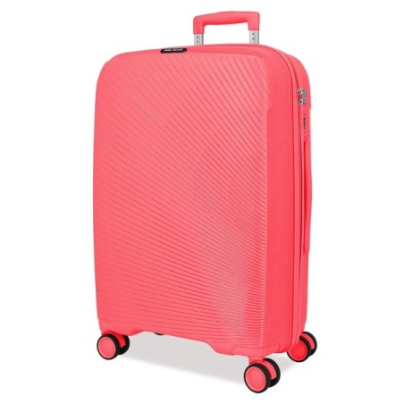 Roll Road Orbit 5499223 Trolley Medio 64X42,5X24 cm 4 Ruote Rigido Coral