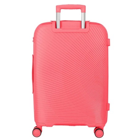 Roll Road Orbit 5499223 Trolley Medio 64X42,5X24 cm 4 Ruote Rigido Coral