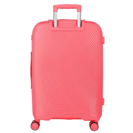 Roll Road Orbit 5499323 Trolley Grande 75X48,5X28 cm 4 Ruote Rigido Coral