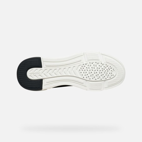 Geox U659KA 000BC C4021 U VITTOUR PLUS Sneakers Uomo Slip-in Con Lacci Elastici Dk.Navy