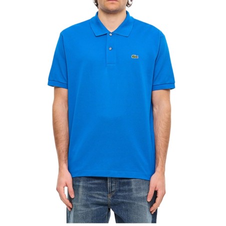 LACOSTE L.12.12 00 Polo Uomo Con Logo Azzurro