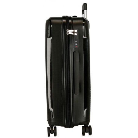 Roll Road Orbit 5499321 Trolley Grande 75X48,5X28 cm 4 Ruote Rigido Black