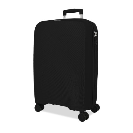 Roll Road Orbit 5499121 Trolley Cabina 54X37X20 cm 4 Ruote Rigido Black