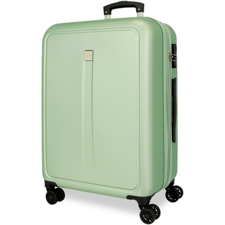 Roll Road CAMBOYA 506922CTrolley Medio Estendibile 65X46X23 cm 4 Ruote Rigido Verde