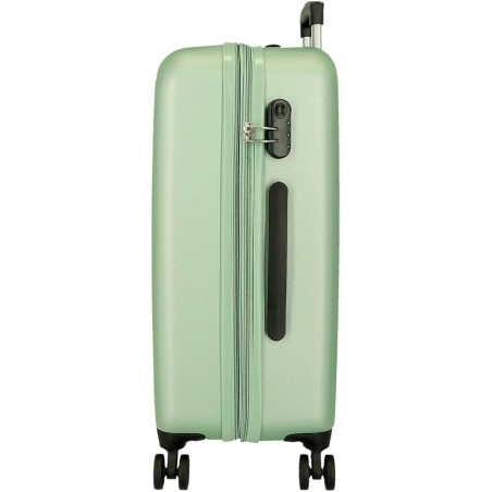 Roll Road CAMBOYA 506922CTrolley Medio Estendibile 65X46X23 cm 4 Ruote Rigido Verde