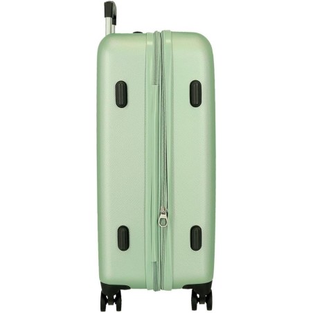 Roll Road CAMBOYA 506922CTrolley Medio Estendibile 65X46X23 cm 4 Ruote Rigido Verde