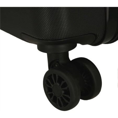 Roll Road FORMENTERA 5399121 Trolley Cabina 55X38X20 cm 4 Ruote Rigido Black