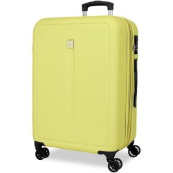 Roll Road CAMBOYA 506922F Trolley Medio Estendibile 65X46X23 cm 4 Ruote Rigido Yellow