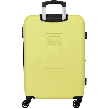 Roll Road CAMBOYA 506922F Trolley Medio Estendibile 65X46X23 cm 4 Ruote Rigido Yellow