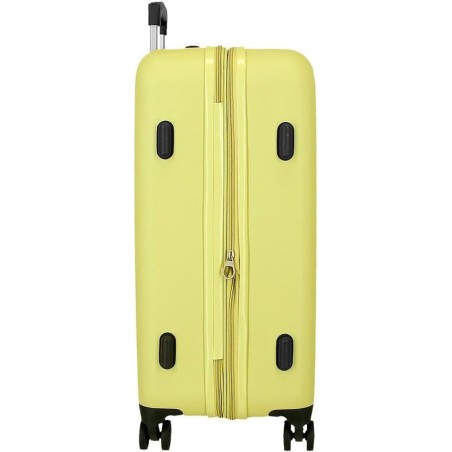 Roll Road CAMBOYA 506922F Trolley Medio Estendibile 65X46X23 cm 4 Ruote Rigido Yellow