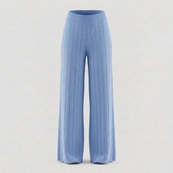 MARTINA KRAY 8085 Completo Donna Gilet+Pantalone Azzurro 2