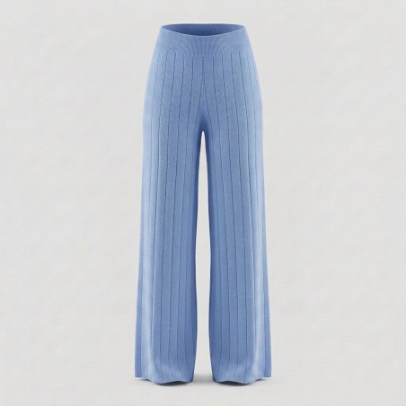 MARTINA KRAY 8085 Completo Donna Gilet+Pantalone Azzurro