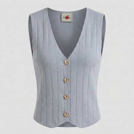 MARTINA KRAY 8085 Completo Donna Gilet+Pantalone Grigio