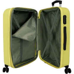 Roll Road CAMBOYA 506942F Set Trolley 55-65-75 cm 4 Ruote Yellow 2