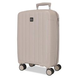 Roll Road ACADIA 5538627 Trolley Cabina Espandibile 35x55x20 cm 4 Ruote Rigido Tortora