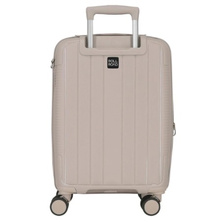 Roll Road ACADIA 5538627 Trolley Cabina Espandibile 35x55x20 cm 4 Ruote Rigido Tortora