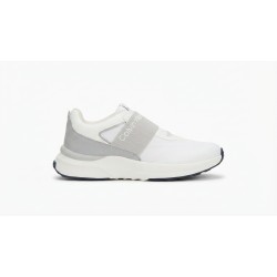 Calvin Klein V3X9 Sneakers Ragazzo Con Fascia Elastica Bianco