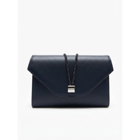 FIORELLO Made In Italy 014FB Pochette Donna Con Strass Blu