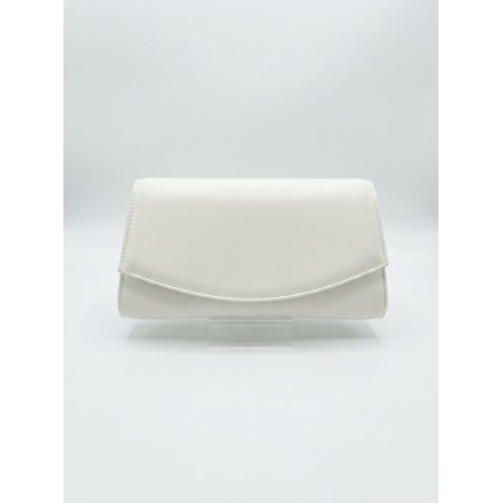 FIORELLO Made In Italy 5009 Pochette Donna Ecopelle Bianco 