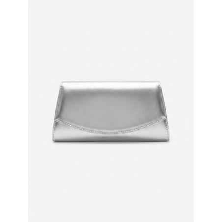FIORELLO Made In Italy 5009 Pochette Donna Laminato Argento