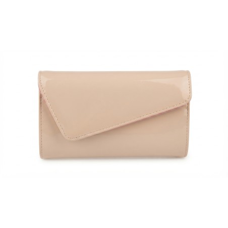 FIORELLO Made In Italy B095 Pochette Donna Vernice Nude