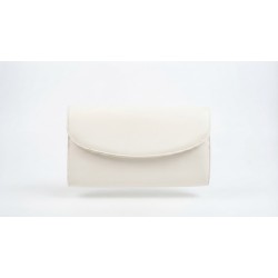 FIORELLO Made In Italy B094 Pochette Donna Ecopelle Bianco 