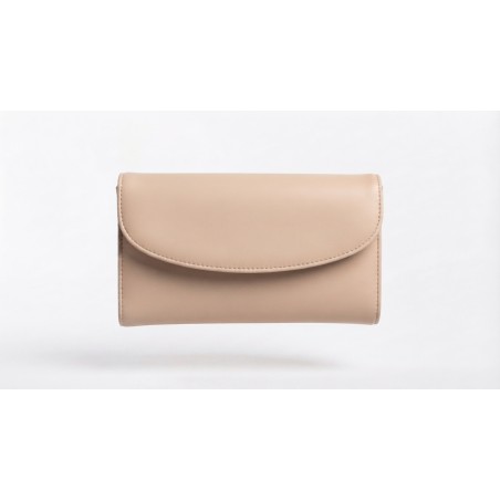 FIORELLO Made In Italy B094 Pochette Donna Ecopelle Nude