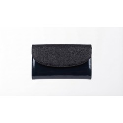 FIORELLO Made In Italy B094 Pochette Donna Vernice Blu
