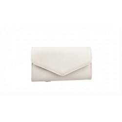 FIORELLO Made In Italy 08253 Pochette Donna Ecopelle Bianco