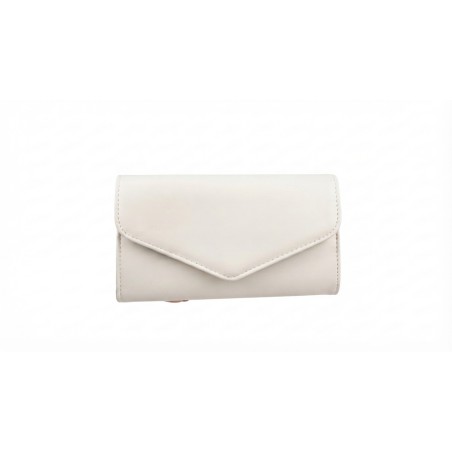 FIORELLO Made In Italy 08253 Pochette Donna Ecopelle Bianco