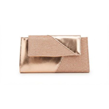 FIORELLO Made In Italy BS/105 Pochette Donna Laminata Oro Rosa