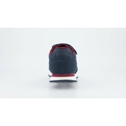 Tommy Hilfiger T1X9 Sneakers Bambino Con Doppio Strappo Blu 2