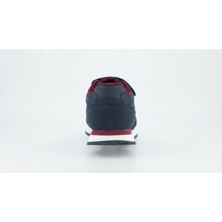 Tommy Hilfiger T1X9 Sneakers Bambino Con Doppio Strappo Blu
