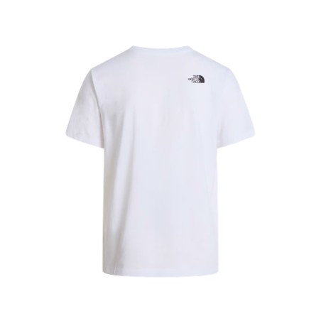 The North Face NF0A8B6JLA9 Evolution Half Dome Regular T-Shirt Uomo Con Logo Stampato White