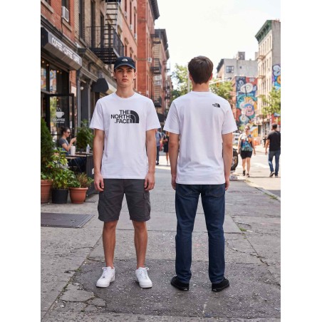 The North Face NF0A8B6JLA9 Evolution Half Dome Regular T-Shirt Uomo Con Logo Stampato White