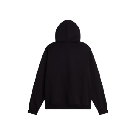 The North Face NF0A8FDAJK3 Essential Drew Peak Felpa Uomo con Cappuccio e Tasche Logo Frontale Nero