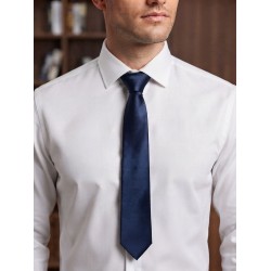 GC LUXURY Cravatta Uomo Slim In Raso Blu  2