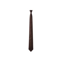 GC LUXURY Cravatta Uomo Slim In Raso Marrone 