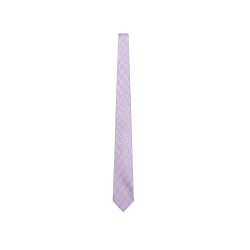 GC LUXURY Cravatta Uomo Slim a Pois Rosa
