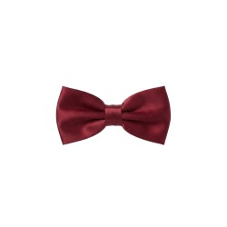 GC LUXURY Papillon Uomo In Raso Bordeaux