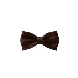 GC LUXURY Papillon Uomo In Raso Marrone