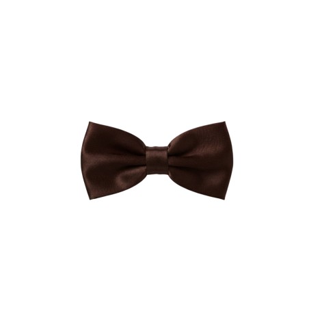 GC LUXURY Papillon Uomo In Raso Marrone