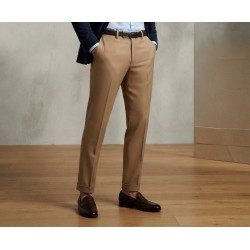 GC LUXURY NIGERIA Pantalone Sartoriale Uomo Tasca America Slim Fit Camel 2