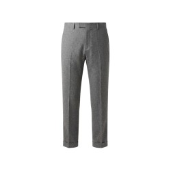 GC LUXURY NIGERIA Pantalone Sartoriale Uomo Tasca America Slim Fit Grigio