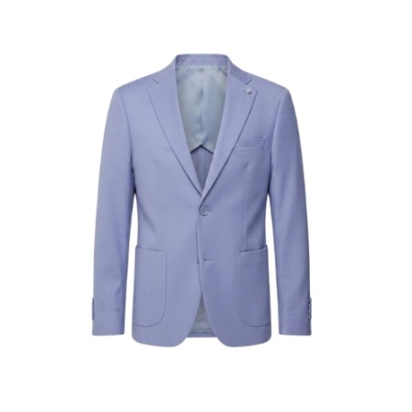GC LUXURY NIGERIA Giacca Mono Petto Con Tasconi Uomo Lilla