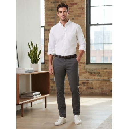 GC LUXURY NORVEGIA  Pantalone Uomo Fit Slim Grigio Topo